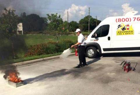 Advanced Fire & Safety of Naples / Fort Myers Florida offers fire protection training for its customers.