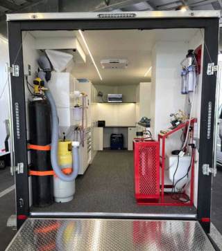Inside the Advanced Fire & Safety work truck